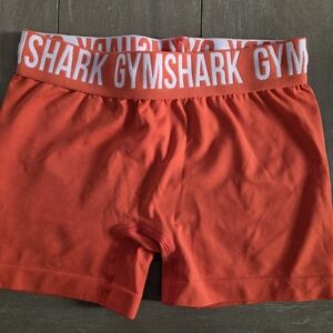 Gymshark Bright Orange High-Rise Training Shorts